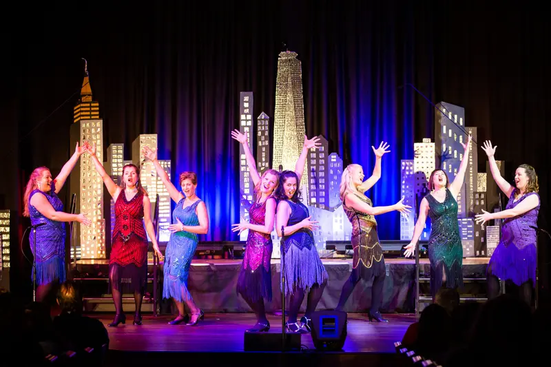 Hooray for Hollywood ensemble