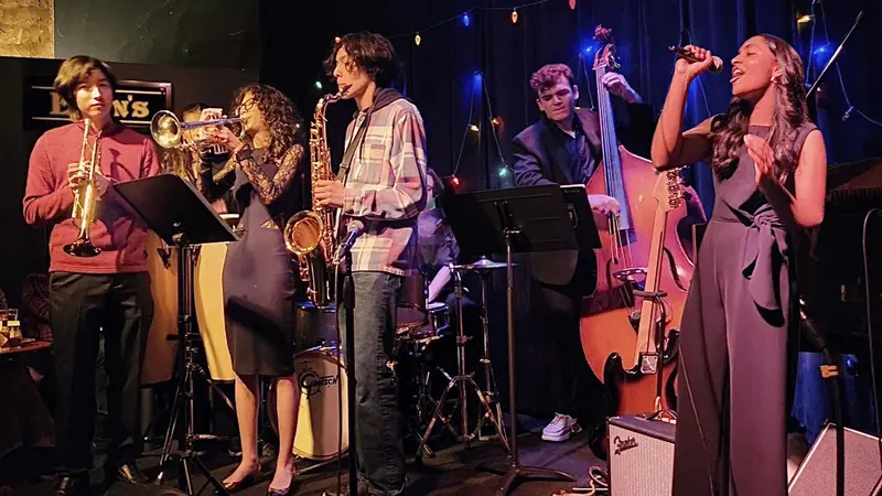 Spotlight jazz ensemble